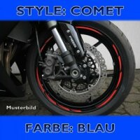 Comet-Style Felgenrandaufkleber