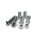PROBEND POWERGRIP BAR END SET SILVER