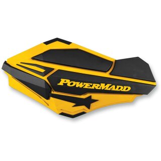 HANDGUARDS YEL/BLK S-D