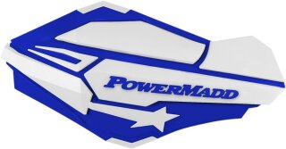 HANDGUARDS BLUE/WHT