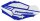 HANDGUARDS BLUE/WHT