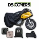 Motorcycle tarpaulin "Alfa", black, size XL,...