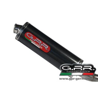 Classic Line Carbon Oval Triumph Daytona 955 (2000 - 2001) GPR Endschalld„mpfer Auspuff