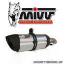 MIVV - SUONO, ST. STEEL carbon caps, SLIP-ON, e(*) HONDA...