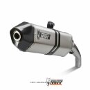 MIVV - SPEED EDGE, ST. STEEL carbon cap, SLIP-ON, HONDA -...