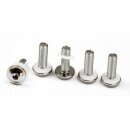 Fairing screws M5 x 16, silver, assortment=5 screws and 5...