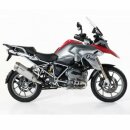 BOS-Desert Fox BMW R 1200 GS 16- Edelstahl-matt, Slip-on,...