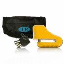Bremsscheibenschloß, gelb 5,5 mm, mit Tasche im...