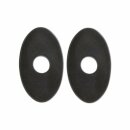 Indy Spacer, schwarz, ABS, Kawasaki, Paar, L 44 x 26 mm,...
