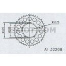 Sprocket 51-32208-47, 47Z - 520