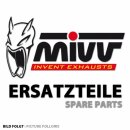MIVV Carbon Standard Big Oval Muffler - Ø55