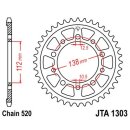 Sprocket ALU 43Z | 520 SI inner Ø 112 bolt circle 138