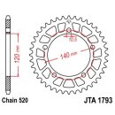 Kettenrad ALU 42Z  |  520 SI Innen Ø 120 Lochkreis...