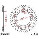 Sprocket ALU 44Z | 520 SI Inner Ø 116 Pitch circle...