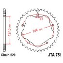 Kettenrad ALU 40Z  |  520 SI F KettenradTRAEGER 7585011