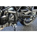 110S137SW LSL Rastenanlage SUZUKI SV 650 16-, schwarz