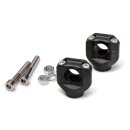 127M021SW LSL Klemmbock-Kit 28, MOTO GUZZI V9 Bobber schwarz