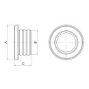 160-325 HIGHSIDER CNC FRAME CAP Set A