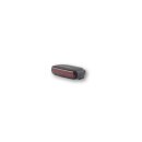 255-181 HIGHSIDER LED-Rücklicht ORGANIC, rotes Glas