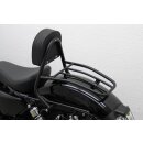 379-014 FEHLING Fahrer Sissy Bar schwarz, HD Sportster 48...