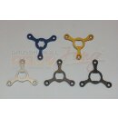 650ST22XGO LSL Gabelsterne SECHSKANT 22mm, gold