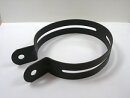 IXIL Auspuffschelle Edelstahl schwarz, oval