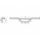 FEHLING Lenker High Drag Bar 1 Zoll mit Kerben