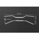 ABM Touring-Lenker Alu, Typ 0310, silber