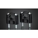 ABM Klemmböcke Ø22,2 mm, 40 mm, schwarz