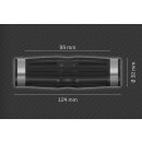 ABM ergoGrip Griffgummis Gas-/Kupplungsgriff schwarz/schwarz