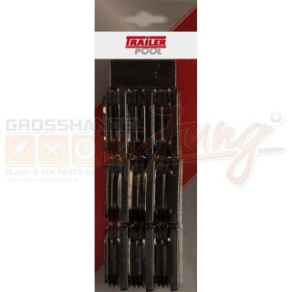 10 x Kunststoff-Stopfen 30 x 20 mm, WS 1,5-2 mm