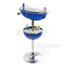 Bartisch Vegas Blau mit Tischkicker