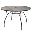 Streckmetalltisch Metalltisch Gartentisch Tisch rund Las...